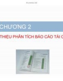 Bài giảng Phân tích báo cáo tài chính: Chương 2 - Nguyễn Hoàng Phi Nam