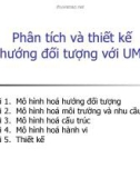 Bài giảng Phân tích và thiết kế hướng đối tượng với UML - Nguyễn Hữu Đức