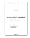 Luận án Tiến sĩ Vật lý: Lý thuyết Exciton và Biexciton loại hai trong hệ hai chấm lượng tử và lớp kép graphene