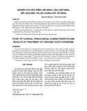 Báo cáo y học: Nghiên cứu đặc điểm lâm sàng, cận lâm sàng, Kết quả điều trị hội chứng nứt vỡ răng