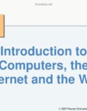 Lecture Charter 1: Introduction to Computers, the Internet and the Web