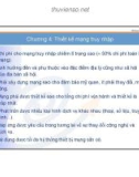 Bài giảng Mạng và các công nghệ truy cập: Chương 4 - GV. Dương Thị Thanh Tú