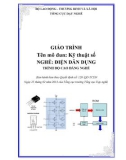 Giáo trình Kỹ thuật số - Nghề: Điện dân dụng - Trình độ: Cao đẳng nghề (Tổng cục Dạy nghề)