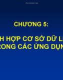 Bài giảng Cơ sở dữ liệu (Database): Chương 5 - TS. Lê Thị Lan