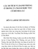 Tìm hiểu Kinh đô Hoa Lư xưa và nay: Phần 2