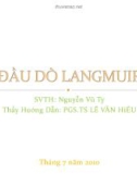 Bài thuyết trình Đầu dò Langmuir