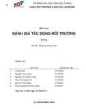 Báo cáo đánh giá tác động môi trường: Năng lượng hạt nhân (nhóm 2)