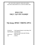 Báo cáo thực tập tốt nghiệp: IPSEC trong IPV6