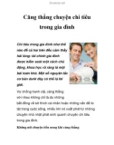 Căng thẳng chuyện chi tiêu trong gia đình