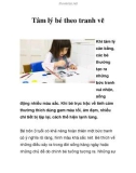 Tâm lý bé theo tranh vẽ