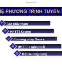 Bài giảng Toán kinh tế 1: Chương 2 - ThS. Nguyễn Ngọc Lam