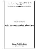 ĐIỀU KHIỂN LẬP TRÌNH NÂNG CAO