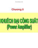 MẠCH ĐIỆN TỬ 2 - CHƯƠNG SỐ 5