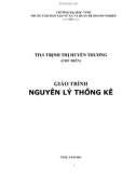 Giáo trình Nguyên lý Thống kê (Giáo trình đào tạo từ xa): Phần 1 - ThS. Trịnh Thị Huyền Thương