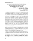 Thành phần hóa học tinh dầu loài thiên niên kiện (homalomena occulta (lour.) Schott) và thần phục (Homalomena Pierreana Engl.) ở vườn quốc gia Pù Mát, Nghệ An