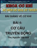 Bài giảng Vẽ cơ khí: Bài 4 - ThS. Nguyễn Việt Anh