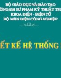 Bài giảng Thiết kế hệ thống điện