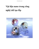 Vật liệu nano trong công nghệ chế tạo lốp