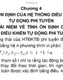 Bài giảng Lý thuyết điều khiển tự động 2: Chương 4 và 5 - Đỗ Quang Thông