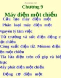 Giáo trình kỹ thuật điện- Chương 9: Cấu tạo máy điện một chiều