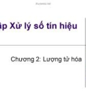 Bài tập Xử lý tín hiệu số, Chương 2