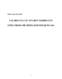 Tổng luận Vai trò của các tổ chức nghiên cứu công trong hệ thống đổi mới quốc gia