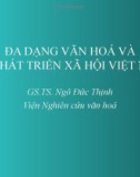 Đa dạng văn hóa và sự phát triển xã hội Việt Nam