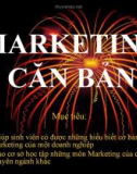 Cơ bản về marketing