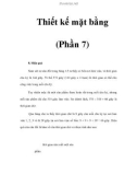 Thiết kế mặt bằng (Phần 7)