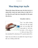 Mua hàng trực tuyến