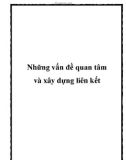 Những vấn đề quan tâm và xây dựng liên kết