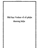 Bài học Vedan về số phận thương hiệu