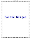 Sản xuất tinh gọn