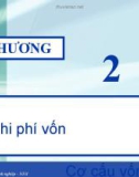 CHƯƠNG 2: mCHI PHÍ VỐN