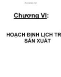 Bài giảng môn Qủan trị doanh nghiệp.Bài 6