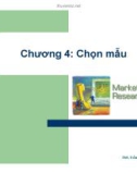 Bài giảng Nghiên cứu marketing: Chương 4 - ThS. Trần Trí Dũng