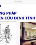 Bài giảng Nghiên cứu marketing: Chương 4 - ThS. Dư Thị Chung