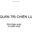 Giáo trình: Quản trị chiến lược