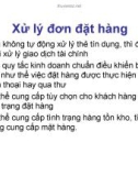 Bài giảng Thương mại điện tử : Qui trình TMĐT part 3