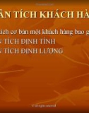 Phân tích khách hàng