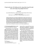 Công tác đào tạo, bồi dưỡng cán bộ, công chức trong cuộc cách mạng công nghiệp lần thứ tư